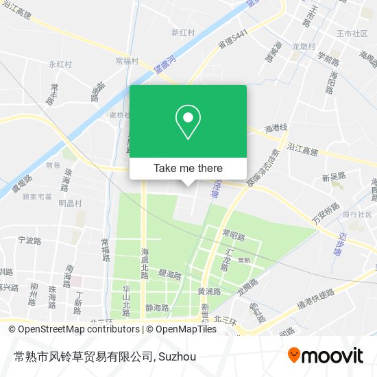 常熟市风铃草贸易有限公司 map