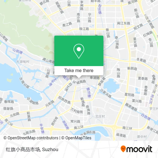 红旗小商品市场 map