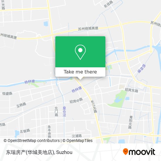 东瑞房产(华城美地店) map