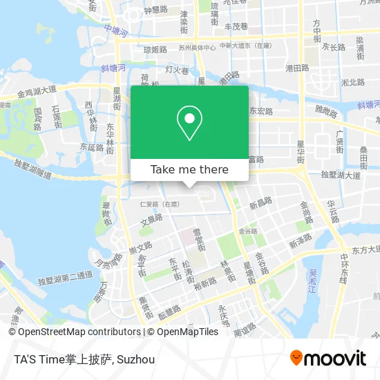 TA'S Time掌上披萨 map