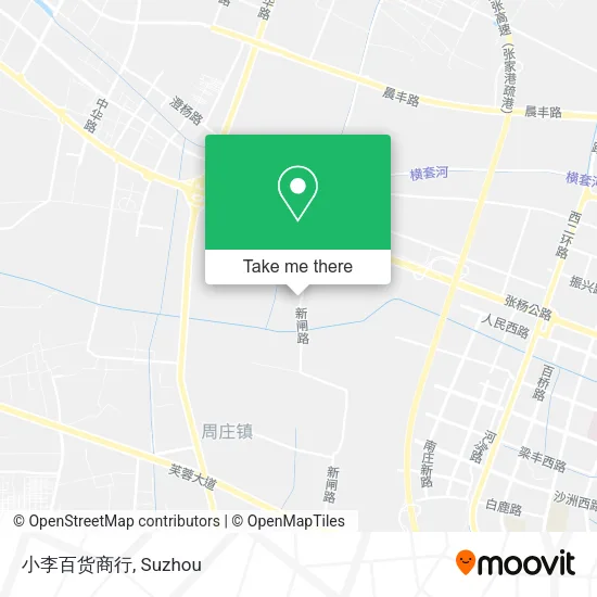 小李百货商行 map
