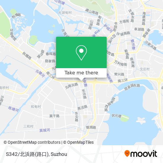 S342/北浜路(路口) map