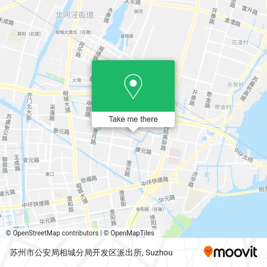 苏州市公安局相城分局开发区派出所 map