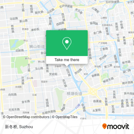 新冬桥 map