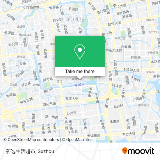 荟选生活超市 map