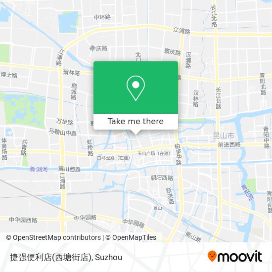 捷强便利店(西塘街店) map