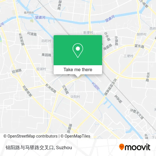 锦阳路与马驿路交叉口 map
