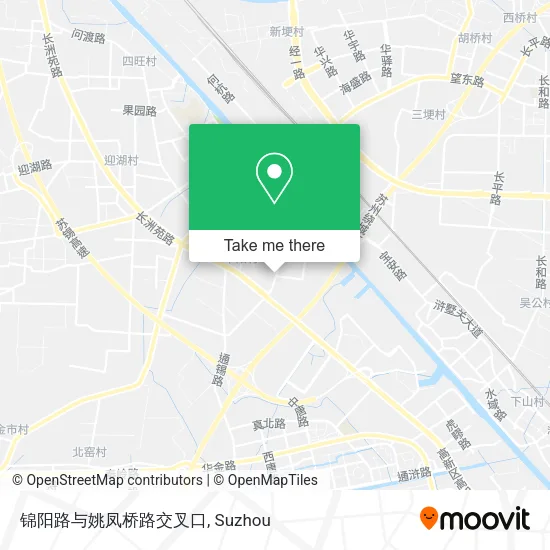 锦阳路与姚凤桥路交叉口 map