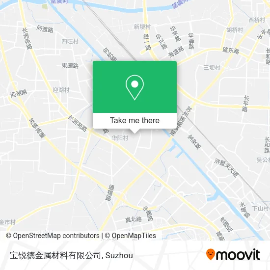 宝锐德金属材料有限公司 map
