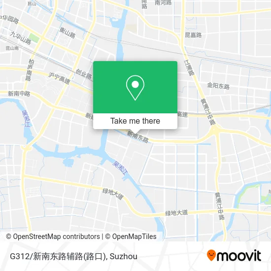 G312/新南东路辅路(路口) map