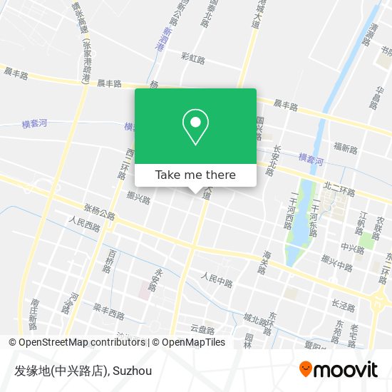 发缘地(中兴路店) map