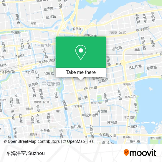 东海浴室 map