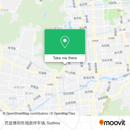 芭提雅街区地面停车场 map