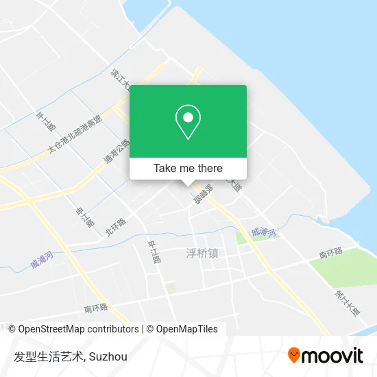 发型生活艺术 map