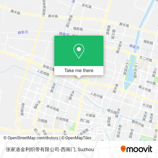 张家港金利织带有限公司-西南门 map