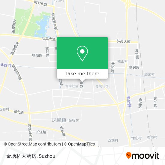 金塘桥大药房 map