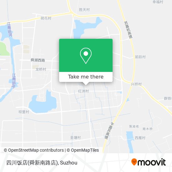 四川饭店(舜新南路店) map