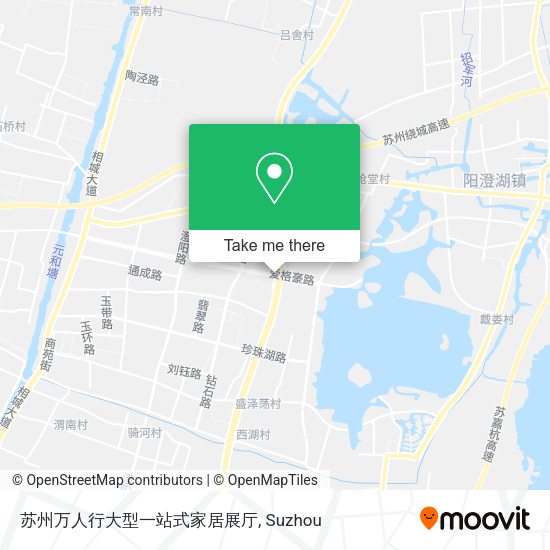 苏州万人行大型一站式家居展厅 map