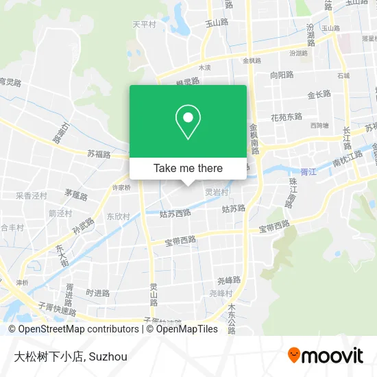 大松树下小店 map