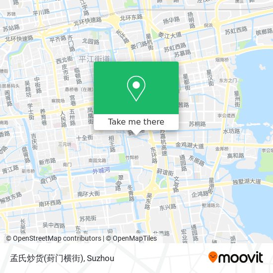 孟氏炒货(葑门横街) map