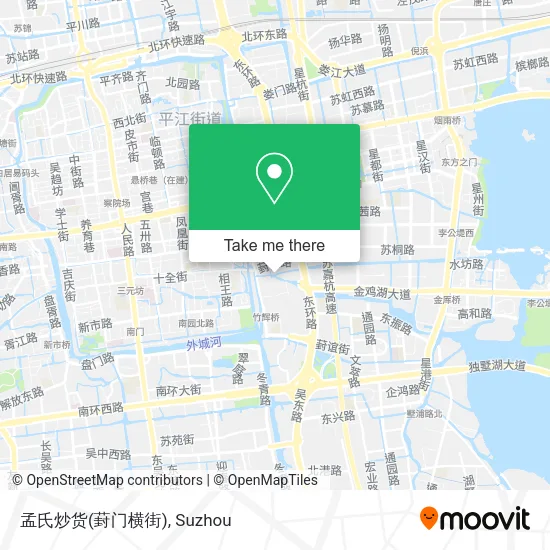 孟氏炒货(葑门横街) map