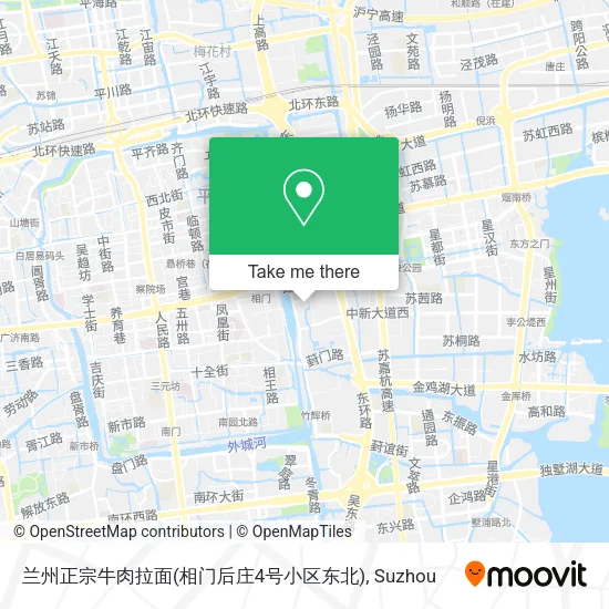 兰州正宗牛肉拉面(相门后庄4号小区东北) map