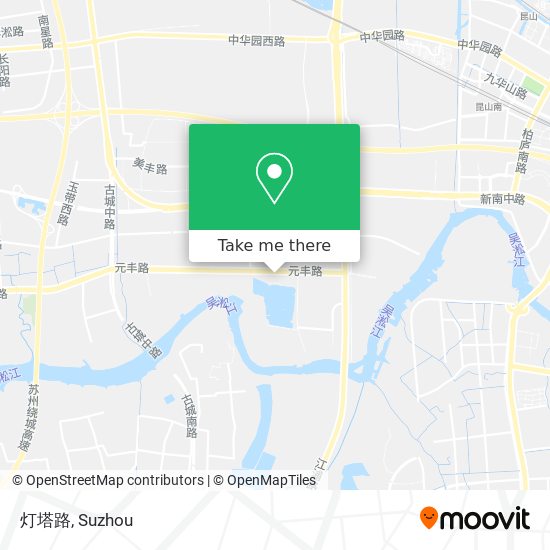 灯塔路 map