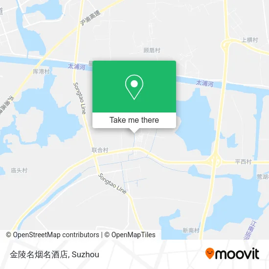 金陵名烟名酒店 map