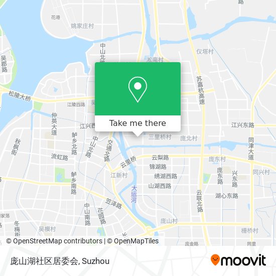 庞山湖社区居委会 map