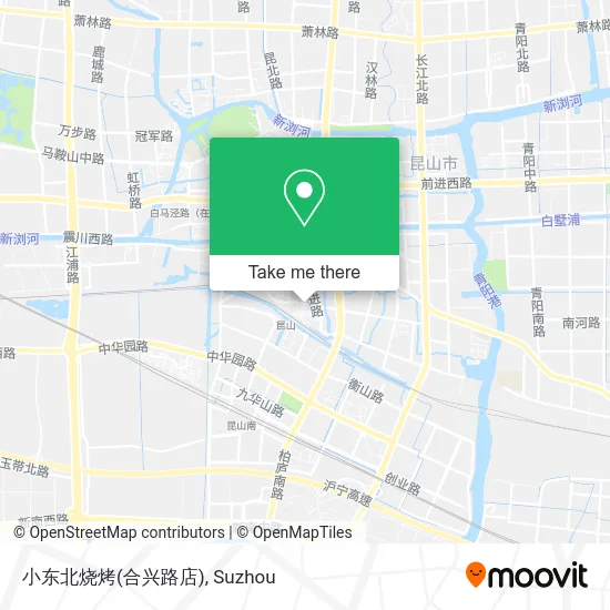 小东北烧烤(合兴路店) map