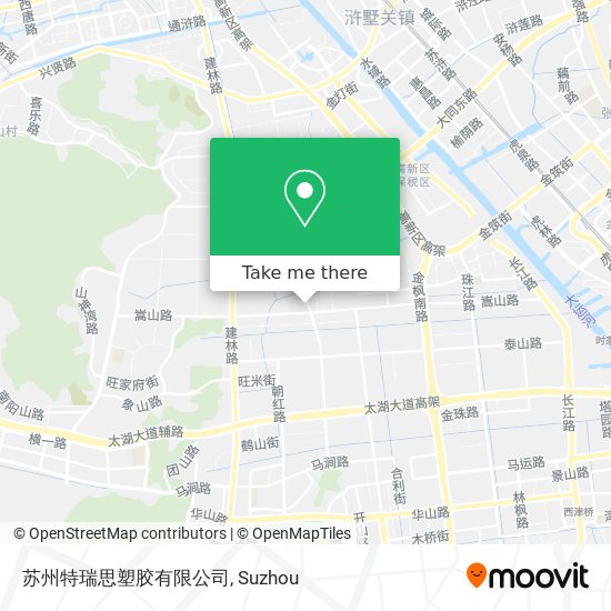 苏州特瑞思塑胶有限公司 map