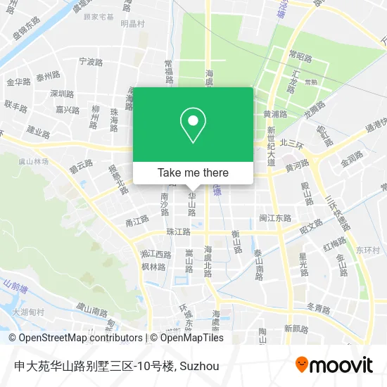 申大苑华山路别墅三区-10号楼 map