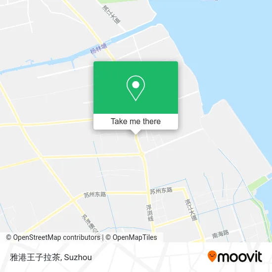雅港王子拉茶 map