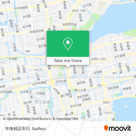 华海精品车行 map