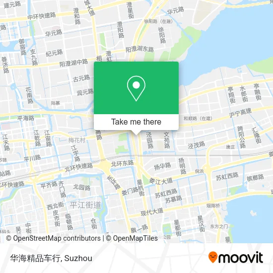 华海精品车行 map