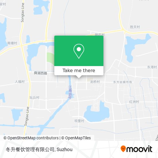 冬升餐饮管理有限公司 map