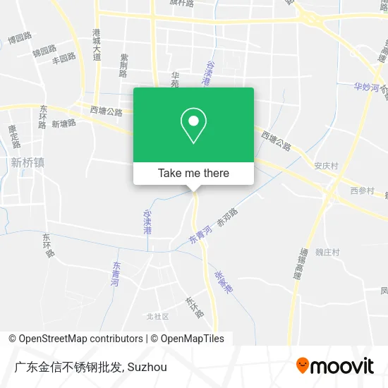 广东金信不锈钢批发 map