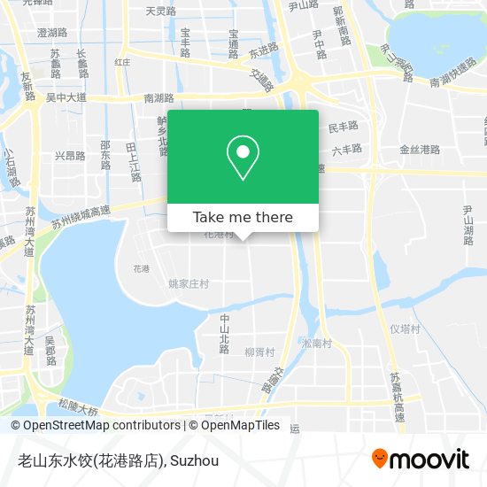 老山东水饺(花港路店) map