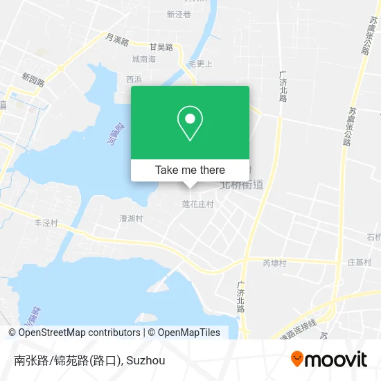 南张路/锦苑路(路口) map