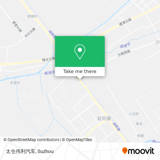 太仓伟利汽车 map