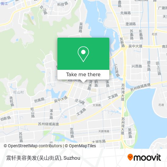 震轩美容美发(吴山街店) map