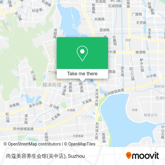 尚蔻美容养生会馆(吴中店) map