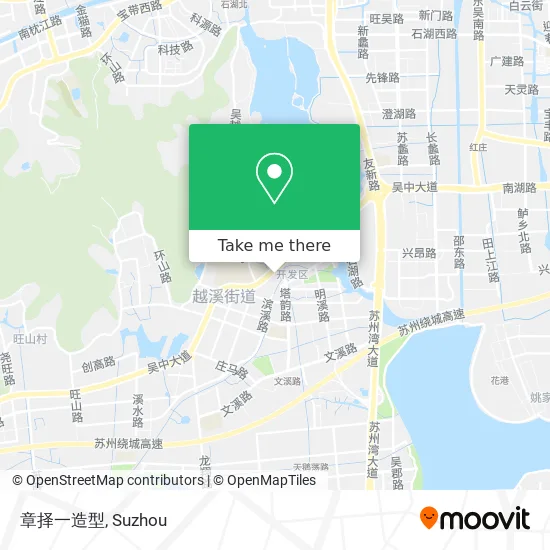 章择一造型 map