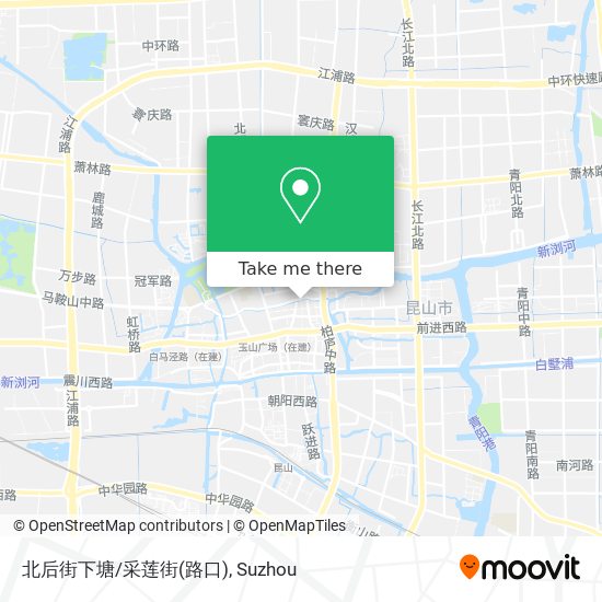 北后街下塘/采莲街(路口) map