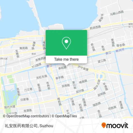 礼安医药有限公司 map