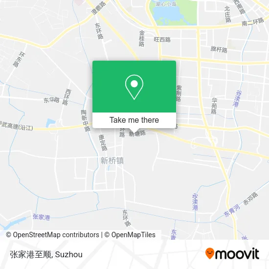 张家港至顺 map