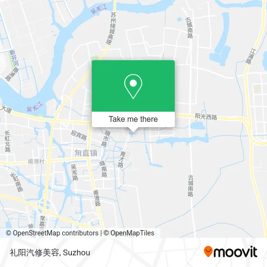 礼阳汽修美容 map