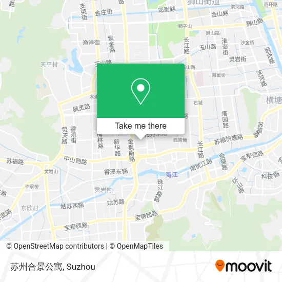 苏州合景公寓 map