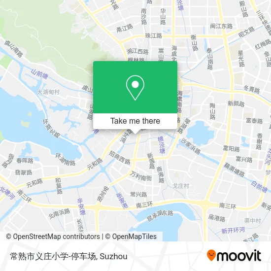 常熟市义庄小学-停车场 map