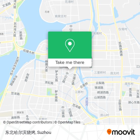 东北哈尔滨烧烤 map